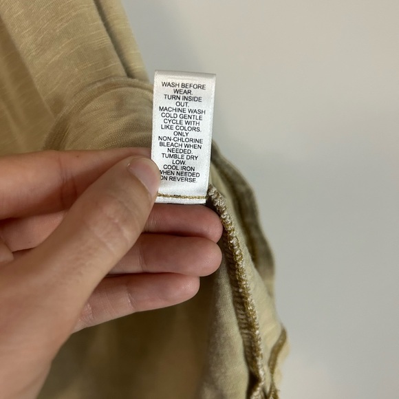 Cato Tan Sleeveless Blouse, Size M - Picture 5 of 8